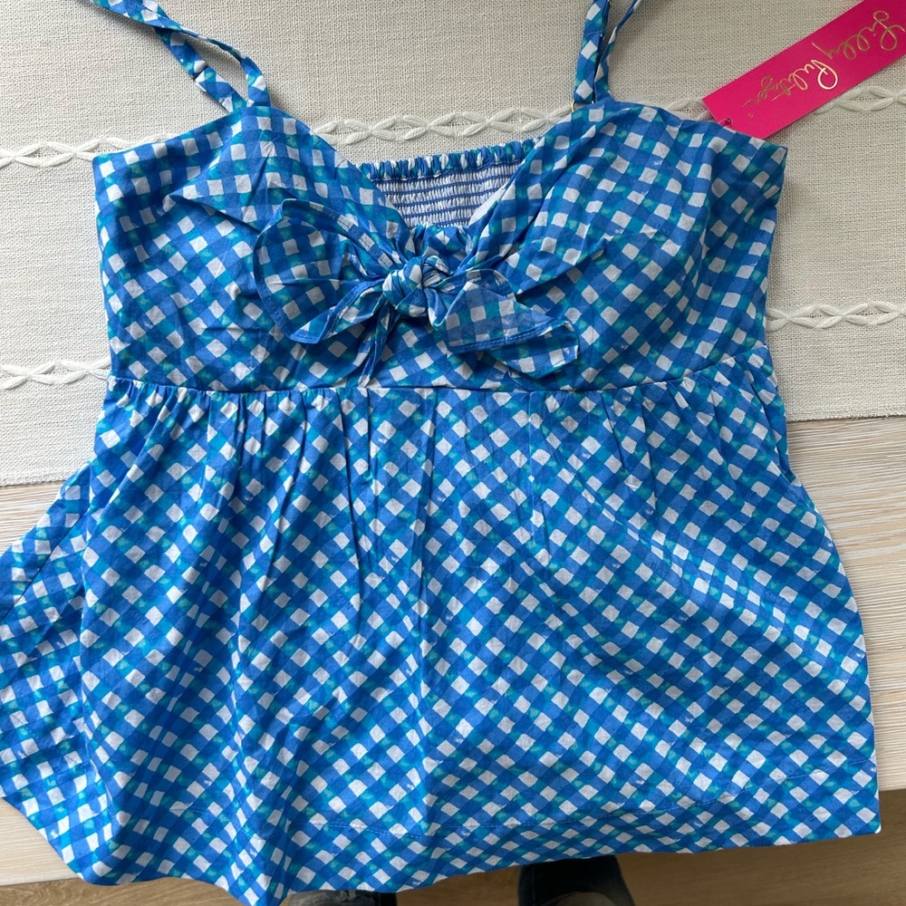 NWT Lilly Pulitzer strapless top